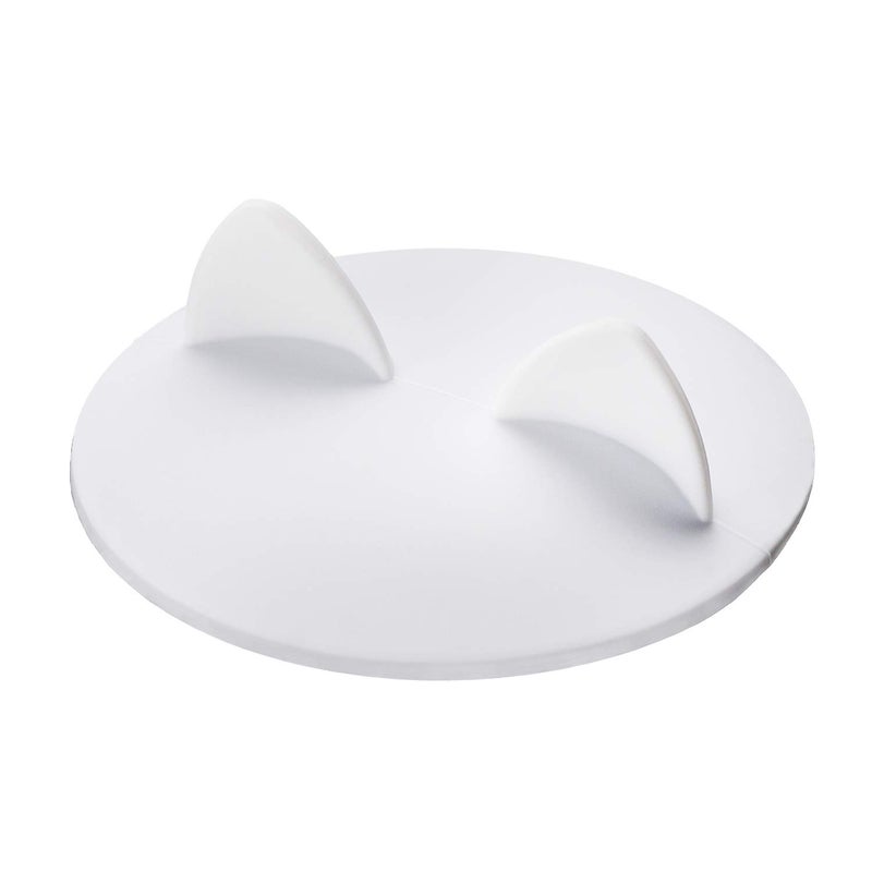 SUNMON HK Aura Studio 3 Speaker Anti-dust Cover - Silicone Lip for Harman Kardon Soundsticks 4 and Aura Studio 4 Bluetooth Transparent Speaker System (Cat White) - Image 4